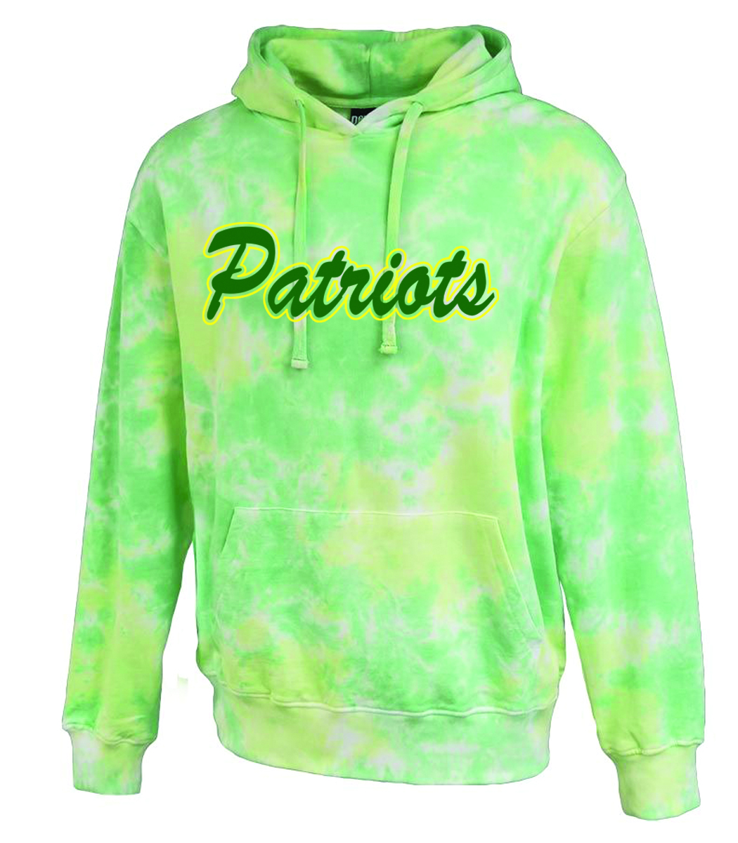 Patriots Spectrum Tie Dye Hoodie Minne