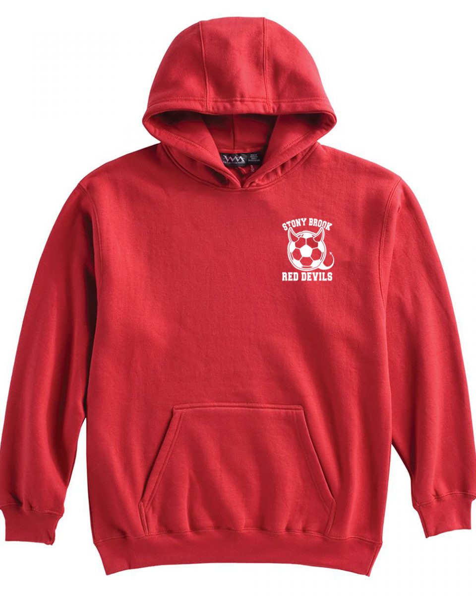 Red Devil Heavyweight Unisex Hoodie