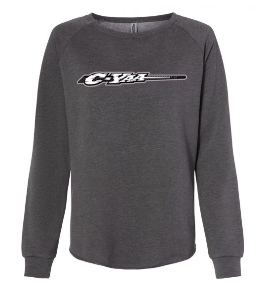 CYAA's Women's California Wave Wash Crewneck - Image 2