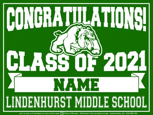 Class of 2021 Sign for LMS