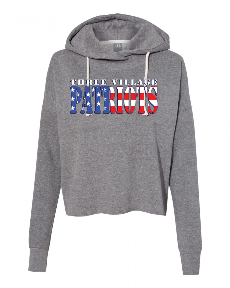 Patriots best sale cropped hoodie