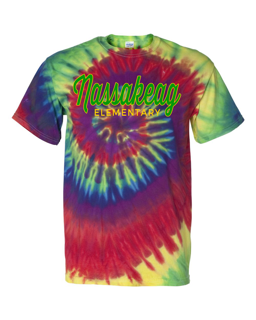 NASSAKAEG TIE DYE TEE SHIRT