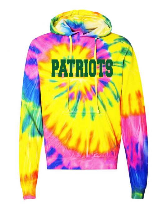 NASSAKEAGE TIE DYE HOODIE