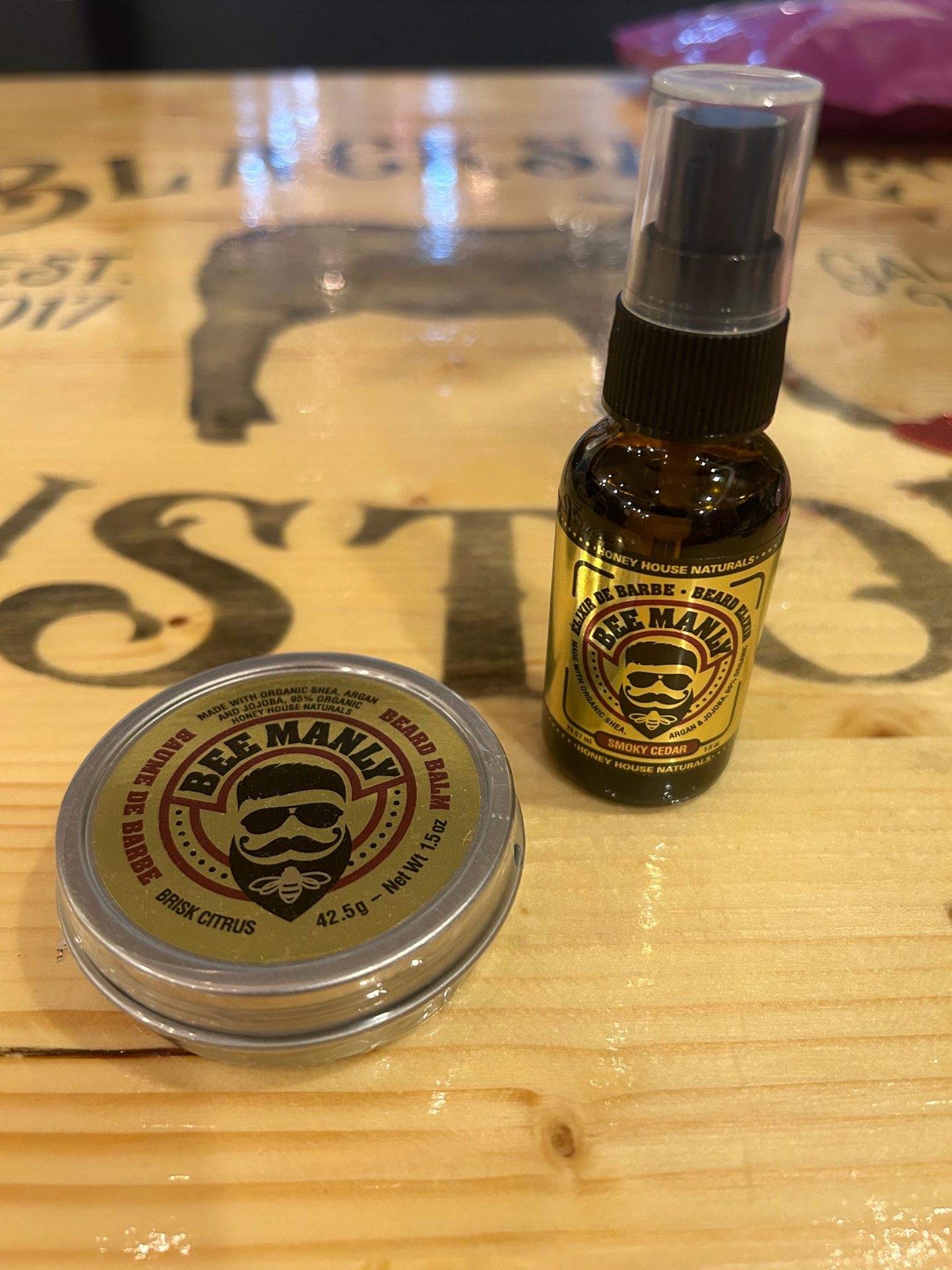 Beard Balm and Elixir