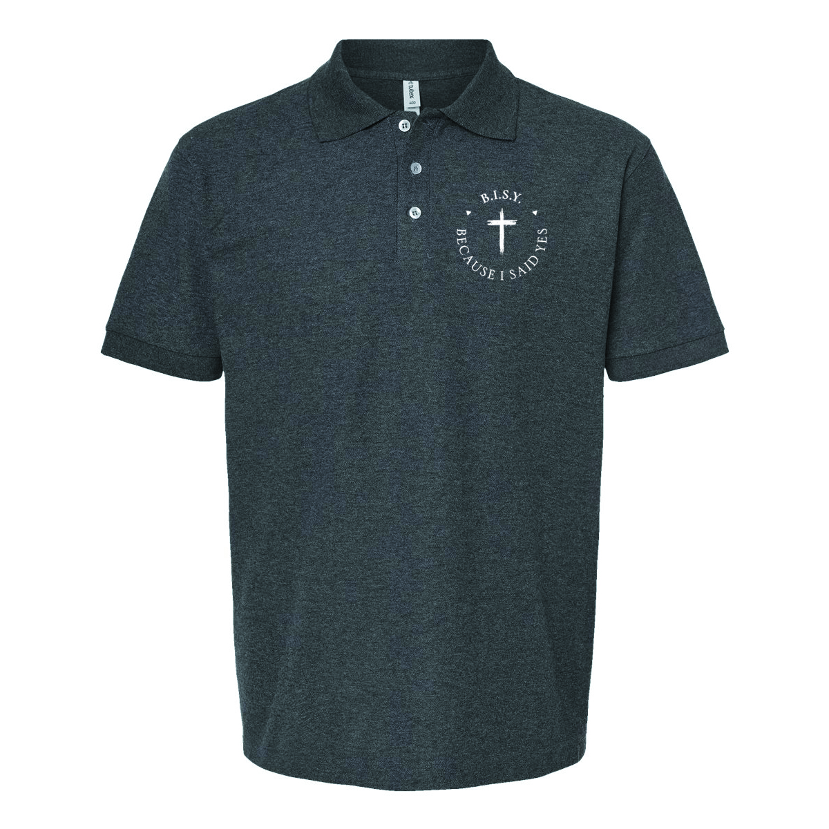 BISY UNISEX 50/50 SPORT POLO BY TULTEX