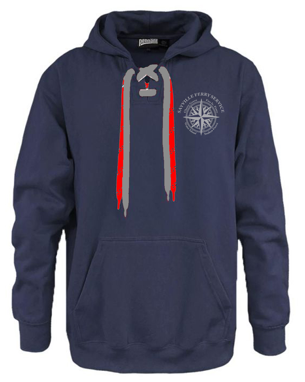 Ferry Pennant Face Off Hoodie