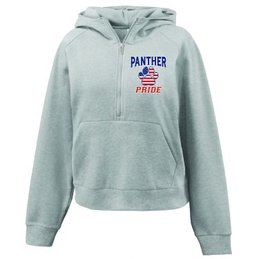 MP womens half-zip hoodie