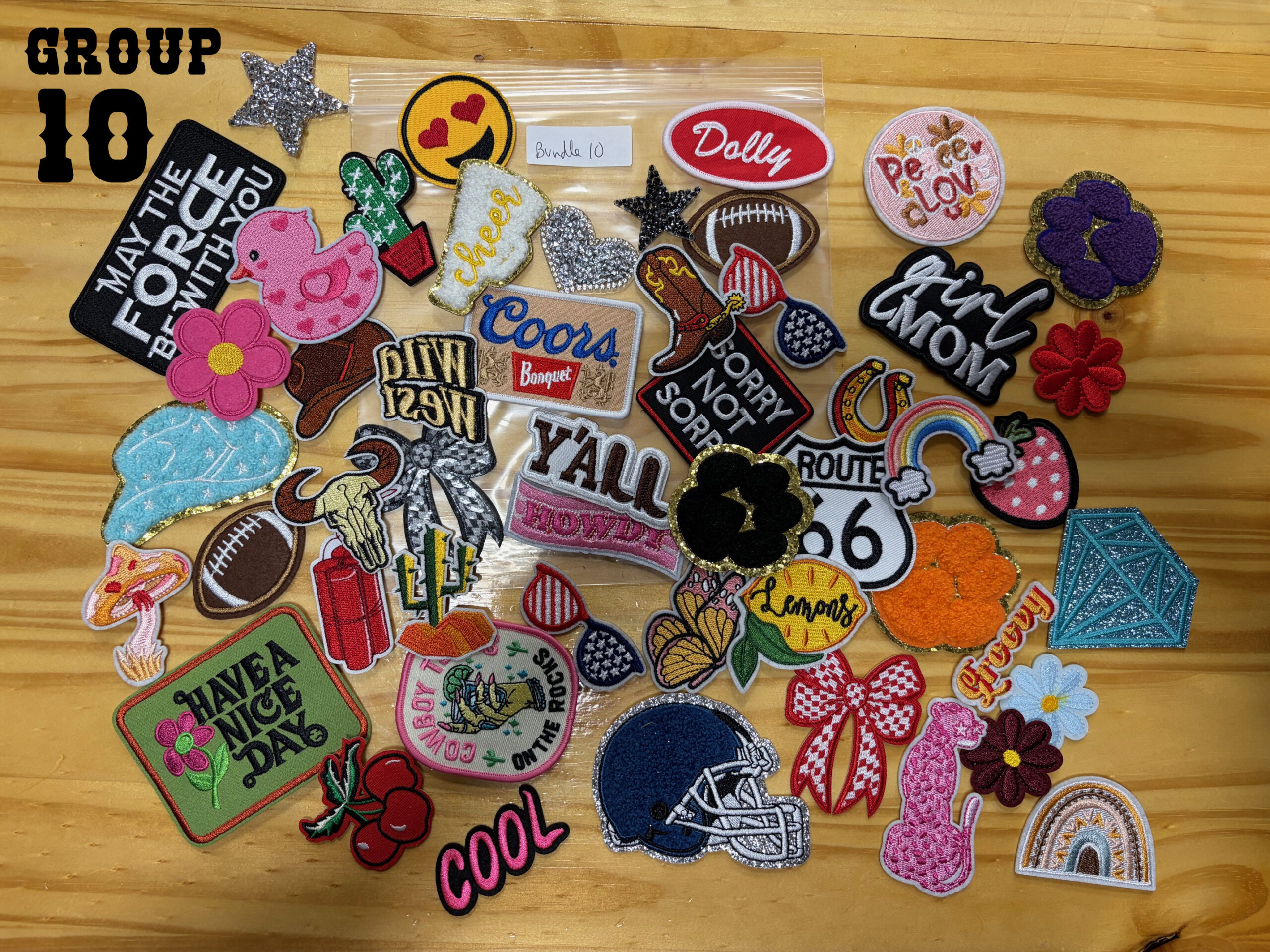 Groups 2 of Patches (50 per Bundle)