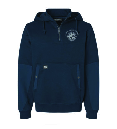 DRI DUCK HEAVY WEIGHT QUARTER ZIP PULLOVER