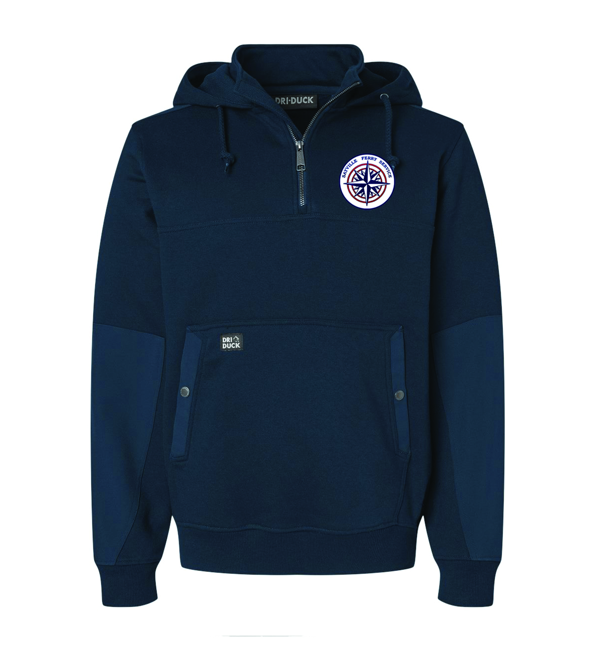 DRI DUCK HEAVY WEIGHT QUARTER ZIP PULLOVER